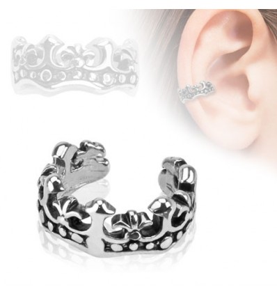 Fleur De Lis Earcuff