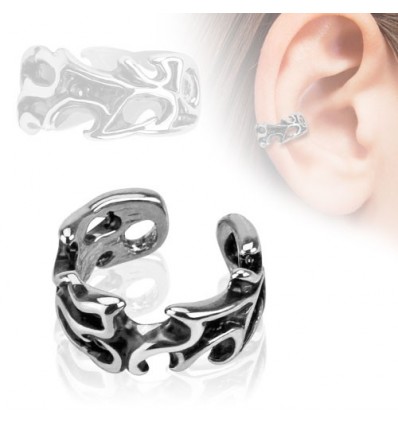 Earcuff med Blad Design
