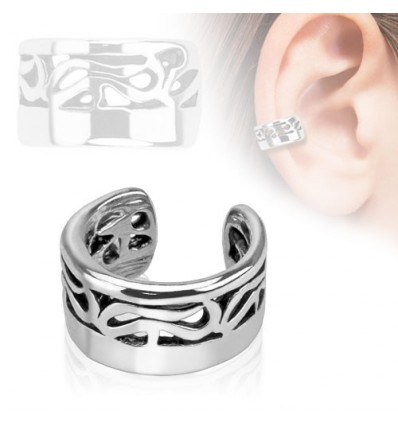 Earcuff med Tribal Mønster