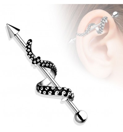 Industriell piercing med slange