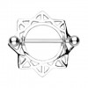 Brystsmykker med Star Design