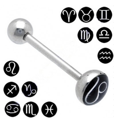 Tungepiercing med stjernetegn