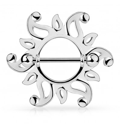 Brystplate med Tribal Sun