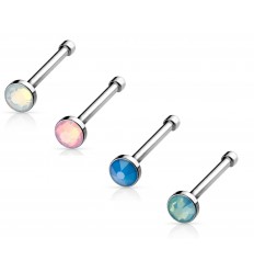 Nesestift med Opal Stone