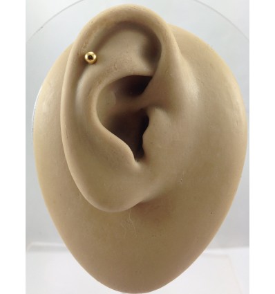 Labret i PTFE med kule