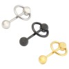 Tungepiercing med ring