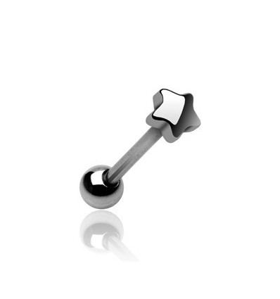 Tungepiercing med Star