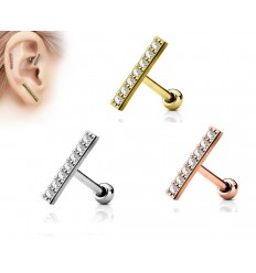 Personalet med Clear Crystal Bar