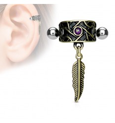 Helix Skjold med Fjer