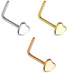 Nesepiercing med hjerte