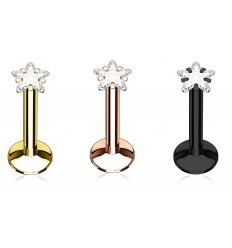 Laget med Clear Crystal Star