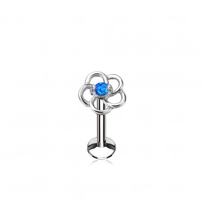 Labret med Opalite Blomst