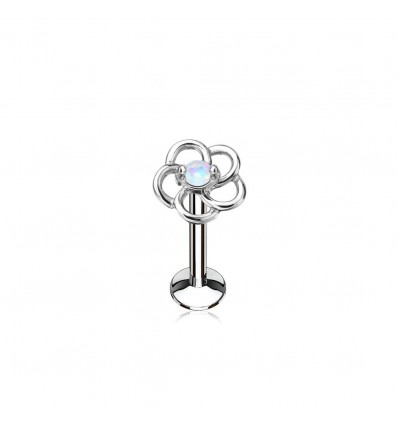 Labret med Opalite Blomst