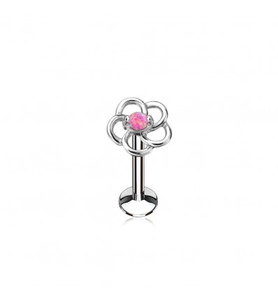 Labret med Opalite Blomst