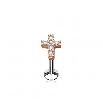 Labret med Krystallkors