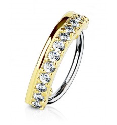 Ring med 12 steiner