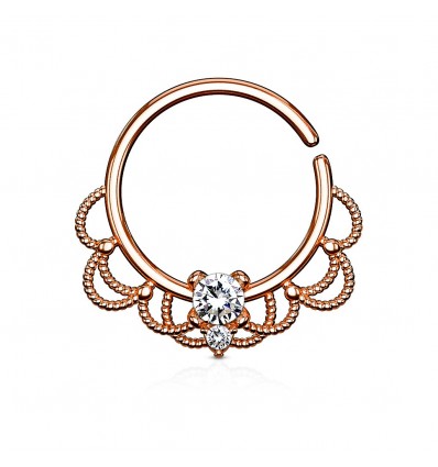 Ring med filigranmønster