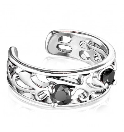 Earcuff med 2 Sten