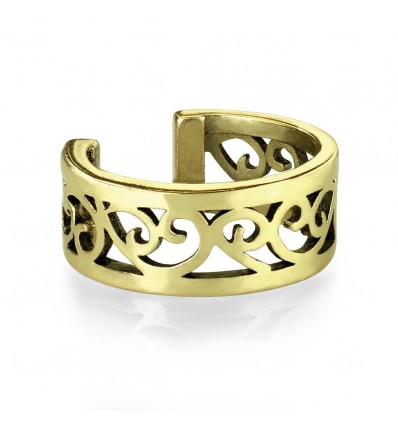 Earcuff med Hjerte Mønster