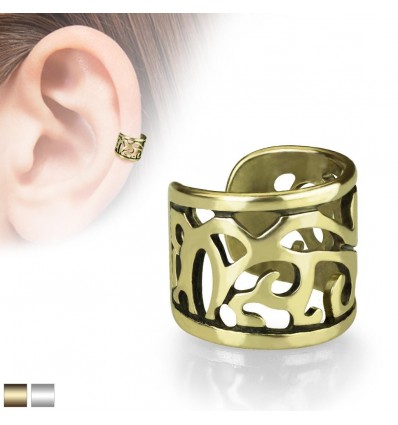 Høj Earcuff med Mønster