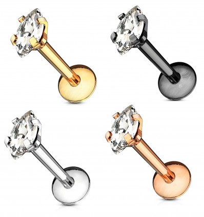 Laget med Clear Marquise Stone