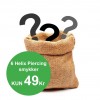 Pakke med 6 forskjellige Helix-smykker