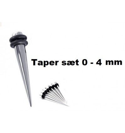 0 - 4 mm strekksett i stål