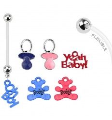 Navlepiercing for gravide