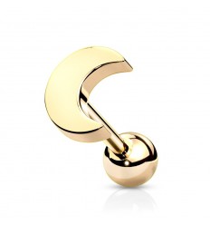 Piercing Stick med Halvmåne