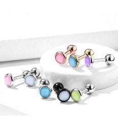 Piercing Stav med Lys Opalite