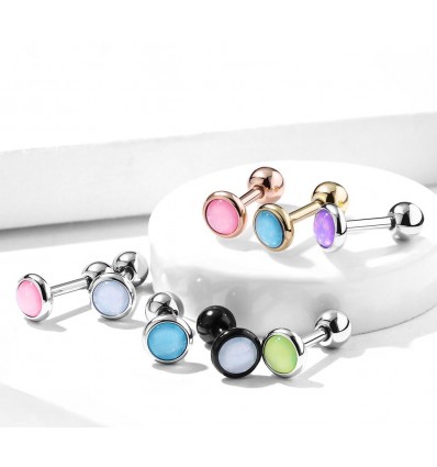 Piercing Stav med Lys Opalite