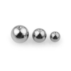Løs Kugle til Kuglering - 3 Kirurgisk stål | Piercingfabrikken.dk