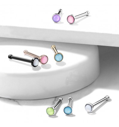 Næsestift med Lys Opalite