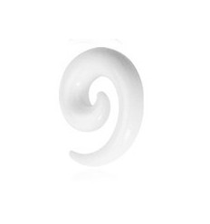 Hvit spiral taper