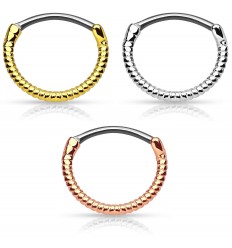 Septum Piercing med Twisted Design