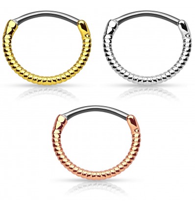 Septum Piercing med Twisted Design