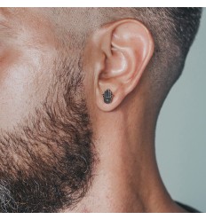 Piercingpinne med Hamsa-hånd