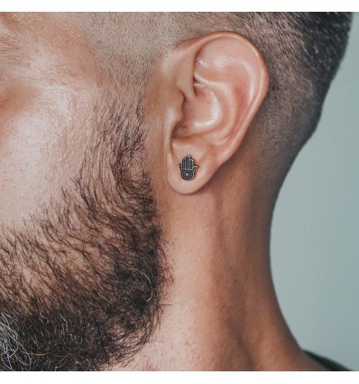 Piercingpinne med Hamsa-hånd
