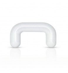 Septum Retainer i Klar Akryl