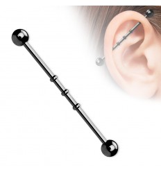 Industriell piercing med 3 sirkler