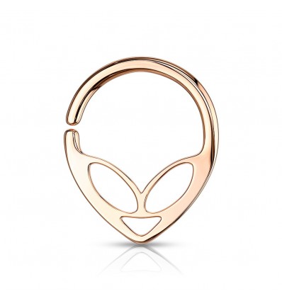 Piercing ring med fremmede motiv