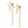 Øredobber med Double Cross