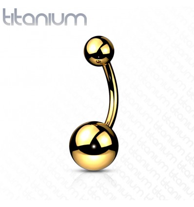 Enkel Navlepiercing i Titanium