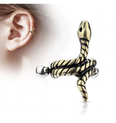 Helix-smykker med slange