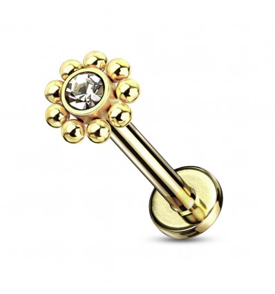 Labret med Små Kugler og Sten