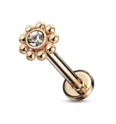 Labret med Små Kugler og Sten