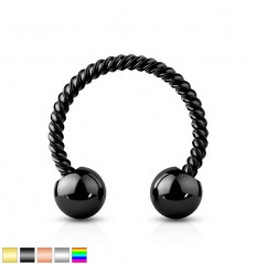 Hestesko med Twisted Design