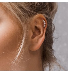 Helix-smykker med 5 steiner