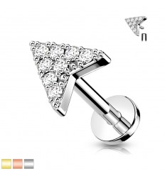 Labret med krystallpil