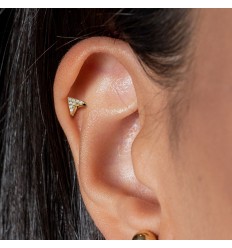 Labret med krystallpil